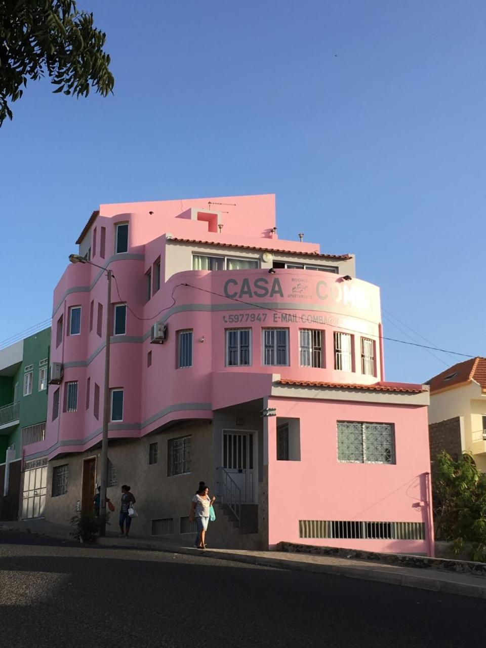 Casa Comba Panzió Mindelo Kültér fotó